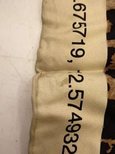 商品画像：スカーフ/シルク/BRW/レオパード/レディース 7