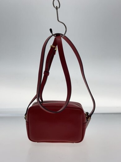 商品画像：eyes mini crossbody/ショルダーバッグ/レザー/レッド/165952 3