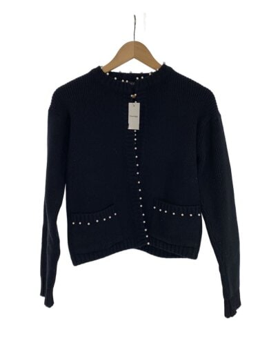 商品画像：カーディガン(厚手)/FREE/ウール/BLK/KN-2227790 1