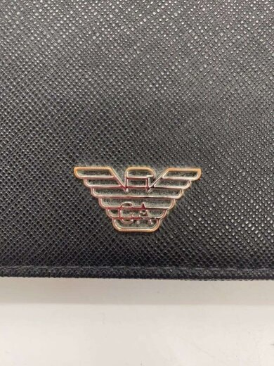 商品画像：2つ折り財布/レザー/BLK/メンズ/Y4R168 3