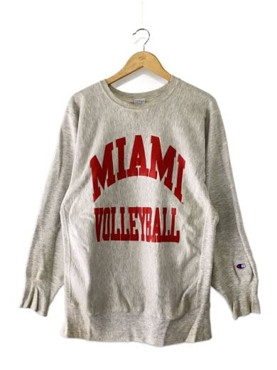 商品画像：MIAMI/USA製/スウェット/XL/コットン/GRY/※汚れ有// 1