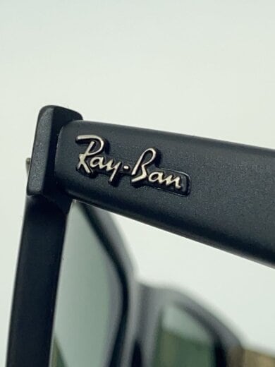 商品画像：サングラス/ウェリントン/プラスチック/BLK/GRN/メンズ/RB2140-F 4