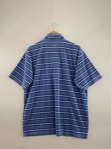商品画像：24ss/Stripe Terry S/S Polo/ポロシャツ/L/コットン/BLU// 2
