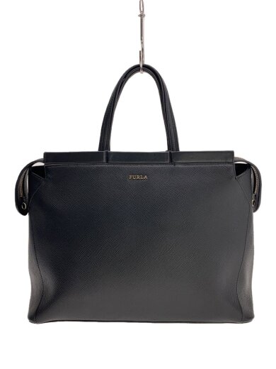 画像：FURLAハンドバッグ/--/BLK/無地/2169381