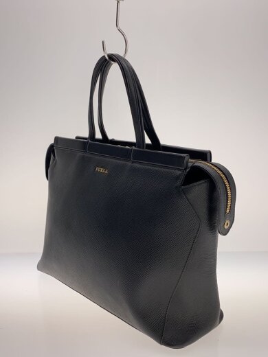 画像：FURLAハンドバッグ/--/BLK/無地/2169382