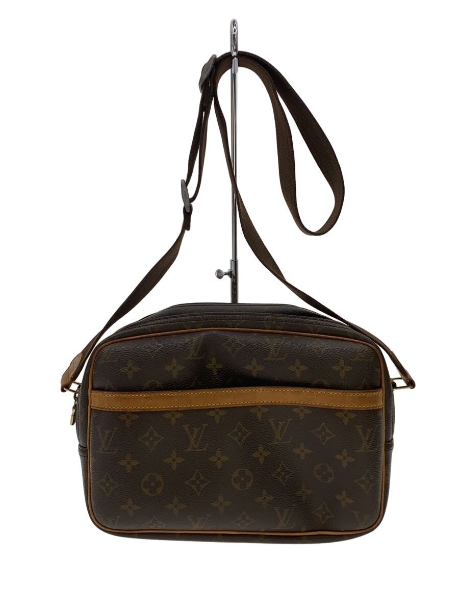 LOUIS VUITTON / リポーターPM_モノグラム・キャンバス/PVC/BRW/総柄