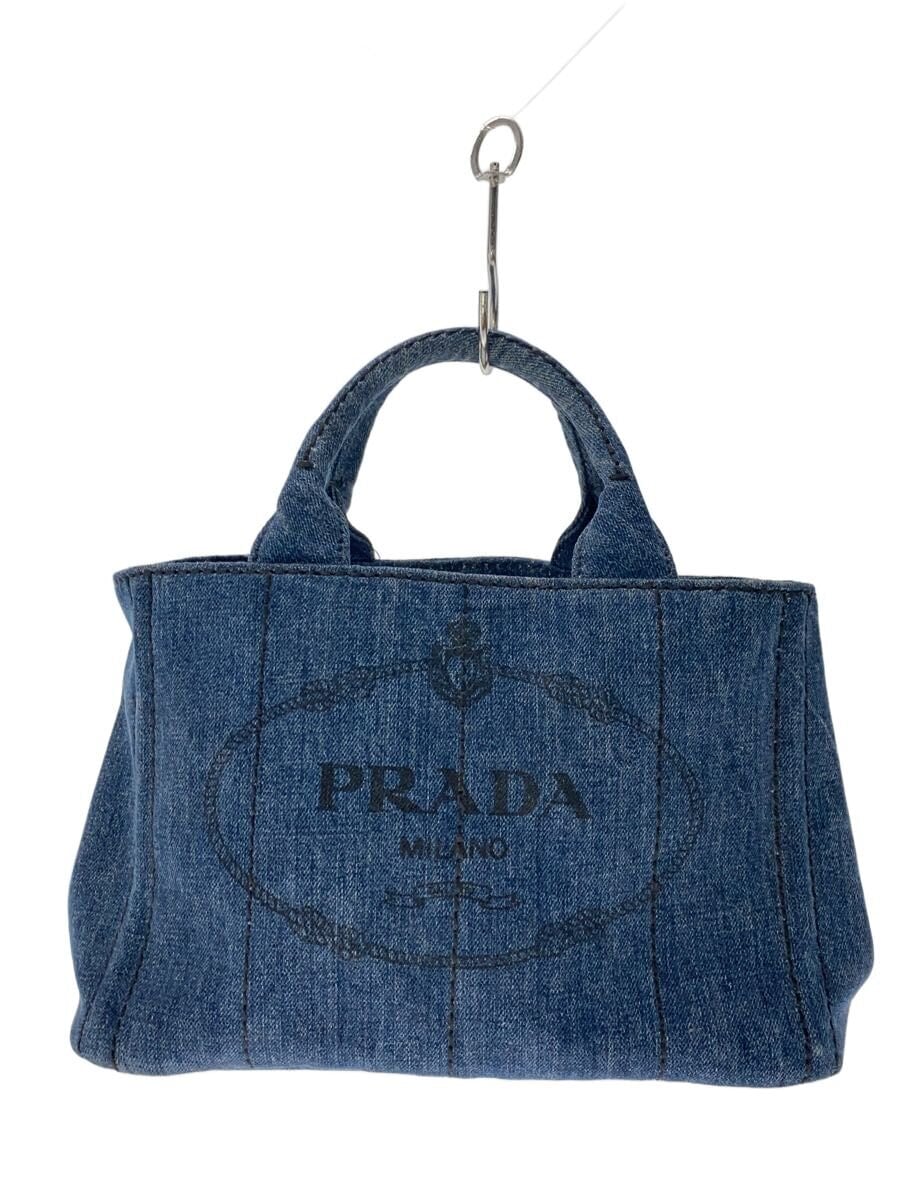 PRADA / ハンドバッグ/デニム/1BG439