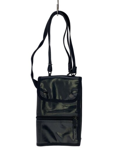 商品画像：ショルダーバッグ/エナメル/BLK/無地 1