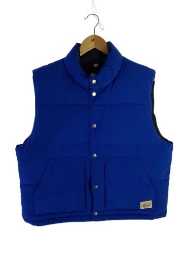 商品画像：ダウンベスト/M/ナイロン/BLU/115676 1