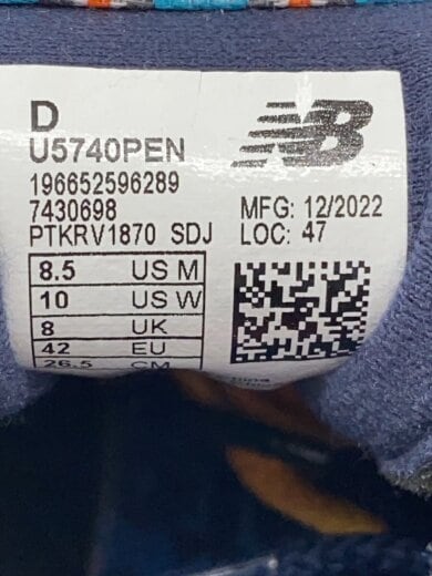 商品画像：ローカットスニーカー/26.5cm/マルチカラー/U5740PEN 5