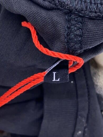 商品画像：Tシャツ/L/コットン/BLK/A06483/タグ付き 4