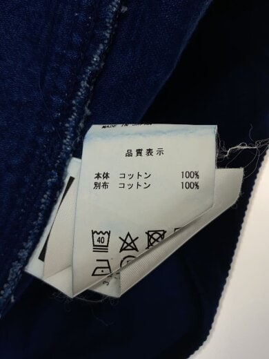商品画像：長袖シャツ/2/コーデュロイ/NVY/無地// 4