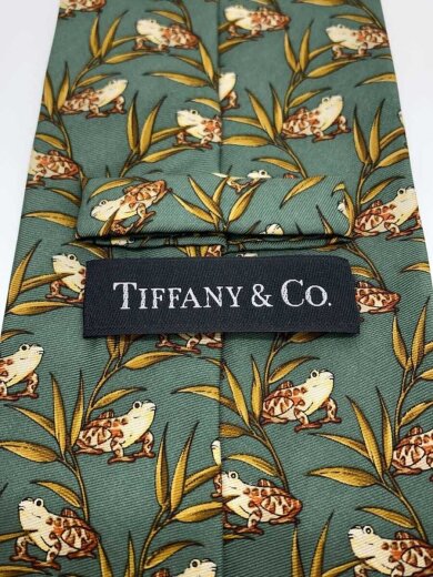 商品画像：ネクタイ/シルク/GRN/総柄/メンズ 3