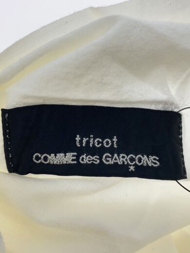 画像：tricot COMME des GARCONSarchive/1998/変形ブラウス/ラップ式/コットン/WHT/TO-0201603