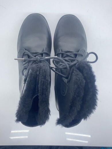 商品画像：レースアップブーツ/US8/BLK/レザー 3