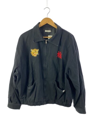 商品画像：ジャケット/L/コットン/BLK 1