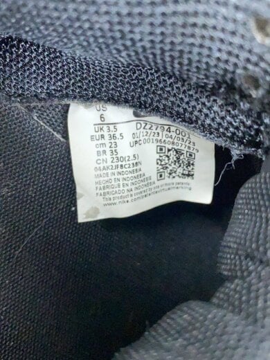 商品画像：ダンクローツイスト/23cm/BLK/レザー/DZ2794-001 5