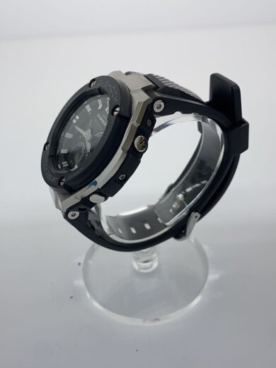 商品画像：G-SHOCK/G-STEEL/デジアナ/ラバー/BLK/BLK/SS/GST-W300 2