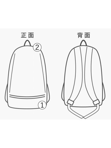 商品画像：リュック/エナメル/BLK 9