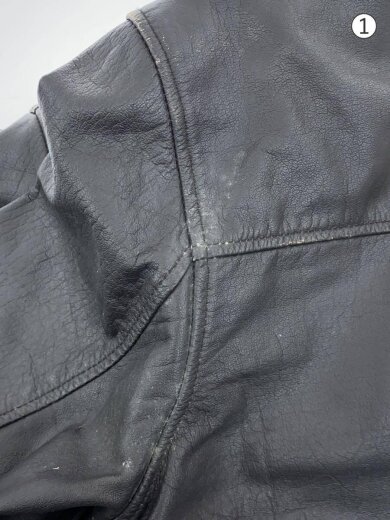 商品画像：レザージャケット・ブルゾン/L/レザー/BRW 5