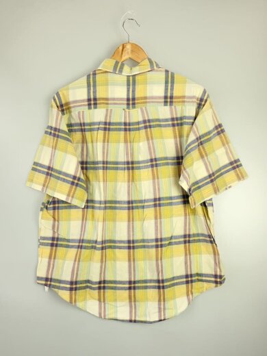 商品画像：90s～/USA製/半袖シャツ/XL/コットン/YLW/チェック// 2