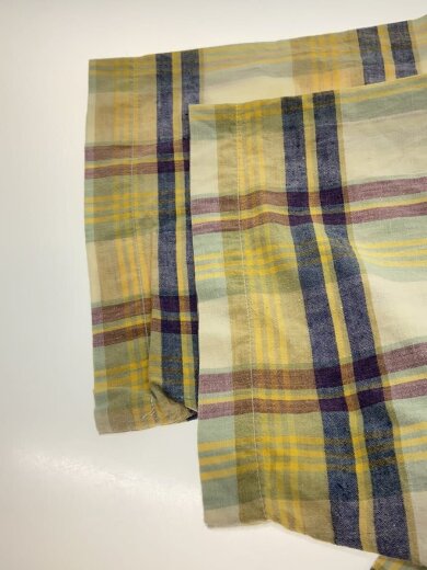 商品画像：90s～/USA製/半袖シャツ/XL/コットン/YLW/チェック// 5