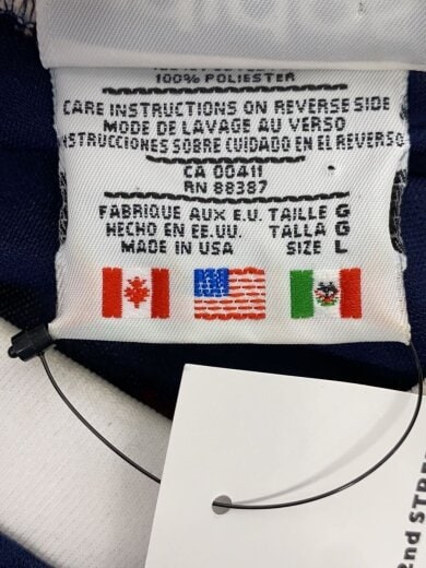 商品画像：半袖シャツ/L/ポリエステル/NVY 4