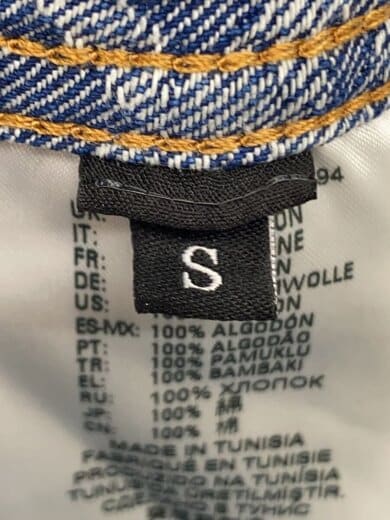 商品画像：ジャガードデニムウエスタンシャツ/長袖シャツ/S/コットン/IDG/総柄 4