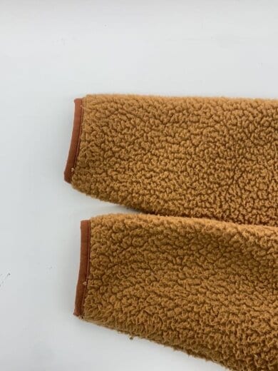 商品画像：フリースジャケット/S/ポリエステル/BRW/無地/22806FA19 5