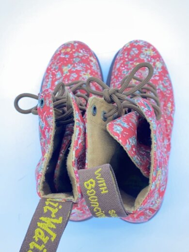 商品画像：レースアップブーツ/UK6/RED 3