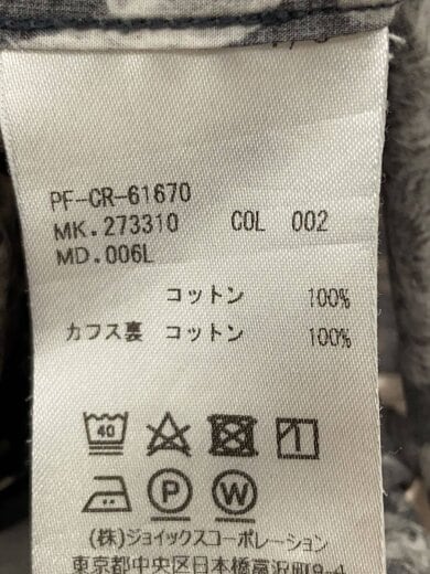 商品画像：長袖シャツ/L/コットン/PF-CR-61670// 4