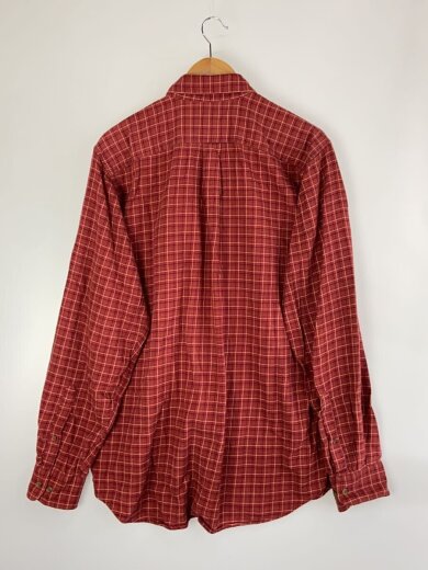 商品画像：長袖シャツ/L/コットン/RED 2