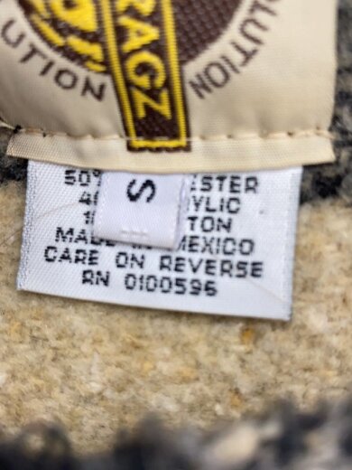 商品画像：パーカー/S/ウール/BLK/チェック 4