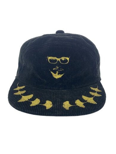 商品画像：キャップ/--/コーデュロイ/BLK/無地/メンズ 1