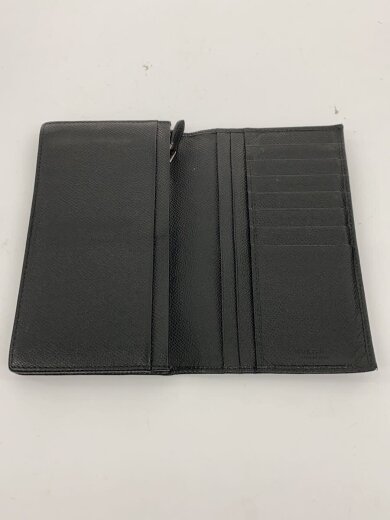 商品画像：長財布/レザー/BLK/無地/メンズ// 4