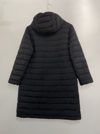 商品画像：ロングダウンジャケット/S/ナイロン/BLK/無地/KW22-113-02 2