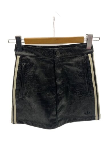商品画像：スカート/28/フェイクレザー/BLK/クロコダイル 1