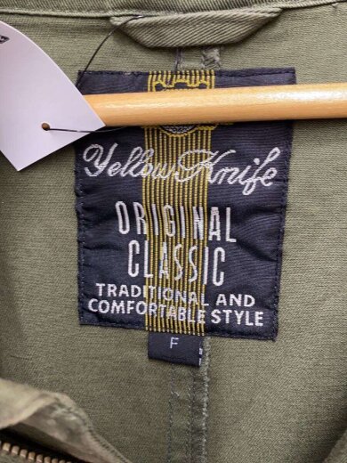 商品画像：コート/FREE/コットン/カーキ/無地/193-310/モッズコート/オーバーサイズジャケット/ロング// 3