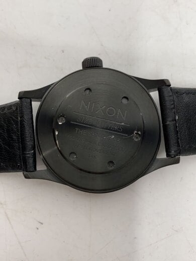 商品画像：クォーツ腕時計/アナログ/レザー/ブラック/ 3