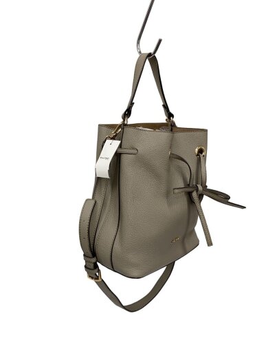 商品画像：ショルダーバッグ/レザー/グレイ/無地 2