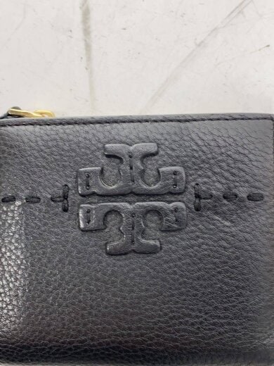 商品画像：2つ折り財布/レザー/ブラック/無地/レディース 3