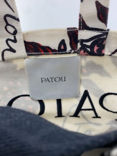 商品画像：トートバッグ/ホワイト/総柄 5