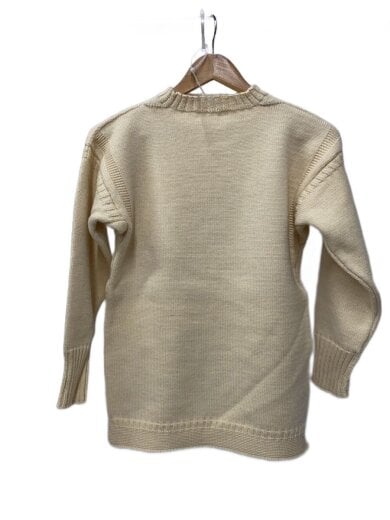 商品画像：ニット・セーター(厚手)/36/ウール/アイボリー/無地 1