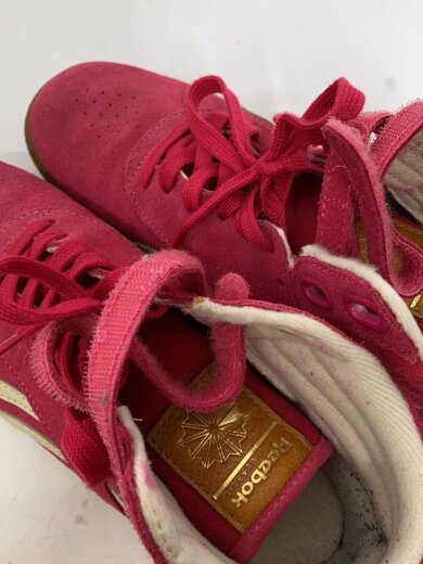 商品画像：ハイカットスニーカー/23.5cm/ピンク/V45563/レディースシューズ 8