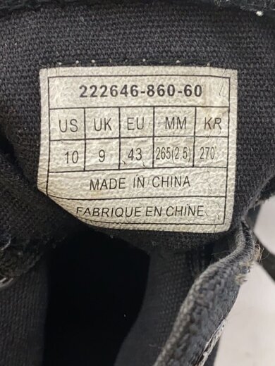 商品画像：ハイカットスニーカー/26.5cm/ブラック/222646-860-60 5