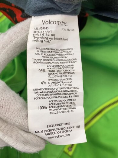 商品画像：G1351102 ウェアー/L/ボトム/グリーン/黄緑 5