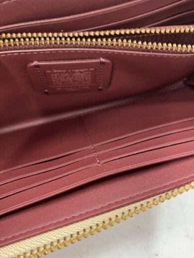 商品画像：長財布/レザー/クリーム/総柄/レディース/C1946 7