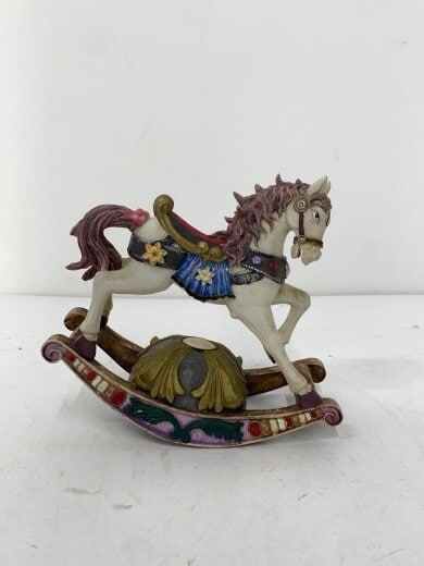 商品画像：インテリア雑貨/馬/オルゴール/ロッキングホース 2