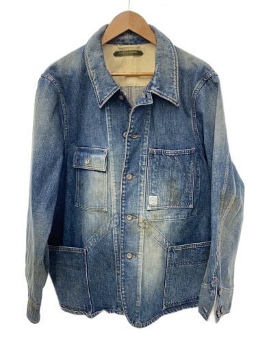 商品画像：The DUFFER N NEPHEWS/カバーオール/L/コットン/IDG/DN-0101B3/ブルー/青 1