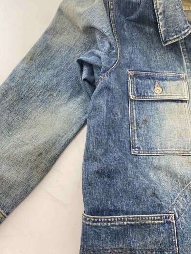 商品画像：The DUFFER N NEPHEWS/カバーオール/L/コットン/IDG/DN-0101B3/ブルー/青 7